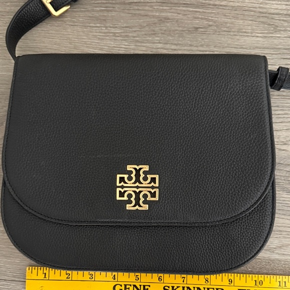 Tory Burch Black and Gold Crossbody Bag - Picture 3 of 8